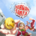 Subway Santa